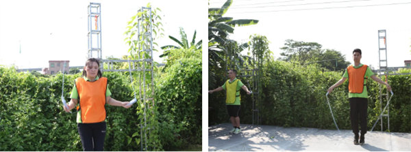 運動與激情碰撞，健康與快樂共享&mdash;廣東博皓第六屆運動會   -傳統(tǒng)跳繩比賽