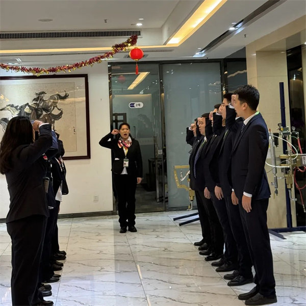 共襄盛典，啟航新征程！廣東博皓年度總結大會-晨會PK環節